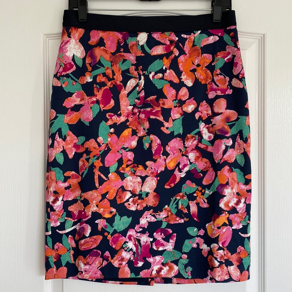 Printed Ann Taylor skirt